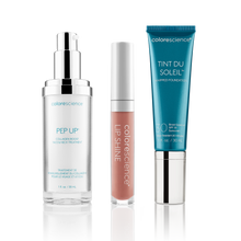 Load image into Gallery viewer, Colorescience Triple Pep Skincare Regimen Powered by Peptides
