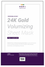 Load image into Gallery viewer, TOV House of PLLA HOP+ 24k Gold Volumizing Sheet Mask 5pc
