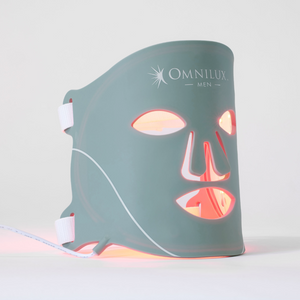 Omnilux Men LED Flexible Light Therapy Mask with proven results SAME DAY SHIPPING