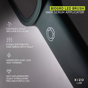 Kizo Lab BioGro™ LED Brush