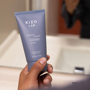 Kizo Lab Moisture Renewal Cleanser + Shave