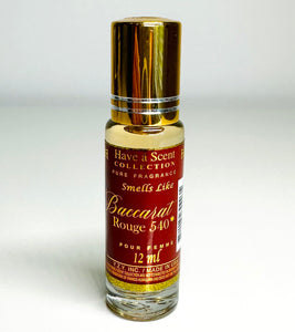 Smells Like Baccarat Rouge 540 Roll-On Oil Perfume-12 ml