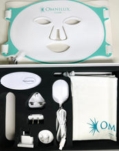 Load image into Gallery viewer, Omnilux Clear LED Flexible Light Therapy Mask with proven results.
