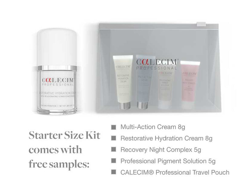 Calecim Professional Restorative Hydration Cream Starter Size Kit