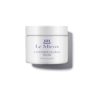 Le Mieux Lavender Floral Mask - Calming Gel Face Mask with Hyaluronic Acid - European Beauty by B