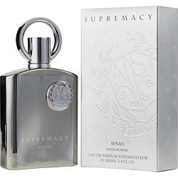 Afnan Supremacy Silver Eau De Parfum Spray 3.4 Oz Men