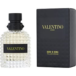 Valentino Uomo Born In Roma Yellow Dream Edt Spray 1.7 Oz Men