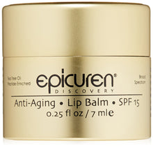 Load image into Gallery viewer, Epicuren Discovery Anti-Aging Lip Balm SPF 15, 0.25 Fl Oz - European Beauty by B
