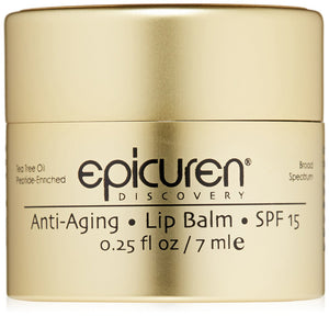 Epicuren Discovery Anti-Aging Lip Balm SPF 15, 0.25 Fl Oz - European Beauty by B