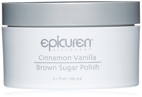 Epicuren Discover Brown Sugar Polish, Cinnamon Vanilla, 6.7 Fl Oz - European Beauty by B