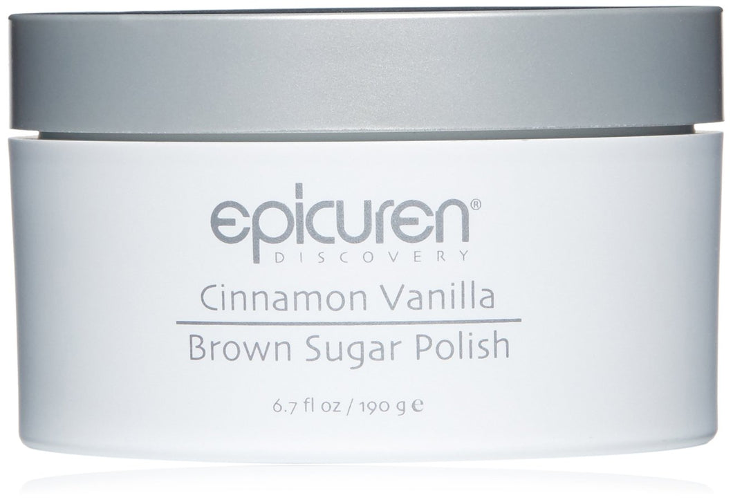 Epicuren Discover Brown Sugar Polish, Cinnamon Vanilla, 6.7 Fl Oz - European Beauty by B