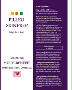 Complejo refinador de tónico de tratamiento diario Hop + Pilleo Skin Prep con cepillo gratuito