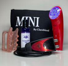 Cargar imagen en el visor de la galería, Clareblend MINI Microcurrent Red Collection Facelift with free Halylo Light - European Beauty by B
