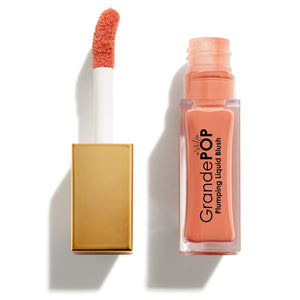 Grande Cosmetics GrandePOP Plumping Liquid Blush - Sweet Peach - European Beauty by B