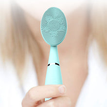 Cargar imagen en el visor de la galería, MSB Myskinbuddy White with Halylo Sonic Facial Brush - European Beauty by B
