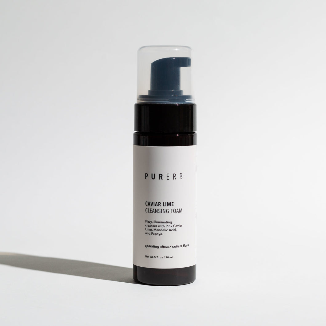 Purerb Caviar Lime Cleansing Foam - European Beauty by B