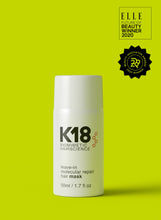 Load image into Gallery viewer, K18 Leave-in Molecular Repair Hair Mask 0.5 fl oz 15 ml Heals Hair In 4 Minutes - European Beauty by B
