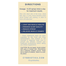 Load image into Gallery viewer, Cymbiotika Topical Magnesium Oil Spray - European Beauty by B
