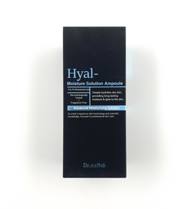 Dr.esthe Hyal Moisture Solution Ampoule 150ml With Free Face Sonic Brush - European Beauty by B