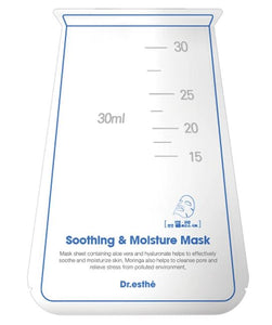 Dr.esthe Soothing & Moisture mask 1pc - European Beauty by B