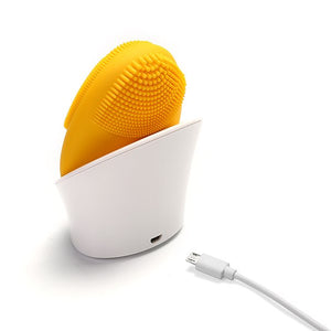 Hello Glow! MY DERMATICIAN Vibrating Sonic Care Facial Cleansing Brush - European Beauty by B