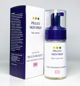 Hop + Pilleo Skin Prep Daily Treatment Toner Refining Complex With Free Brush
