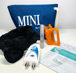 Set especial Clareblend MINI Microcurrent con masajeador de fascia y mascarilla Bel Mondo gratis 