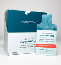 Load image into Gallery viewer, Cymbiotika Liposomal Glutathione, PQQ &amp; CoQ10 Master Antioxidant - European Beauty by B
