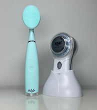 Cargar imagen en el visor de la galería, MSB Myskinbuddy White with Halylo Sonic Facial Brush - European Beauty by B
