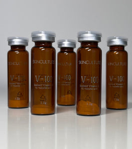 Skinculture V-100 Ionized Vitamin Powder 1.2G X 5 VIALS - European Beauty by B