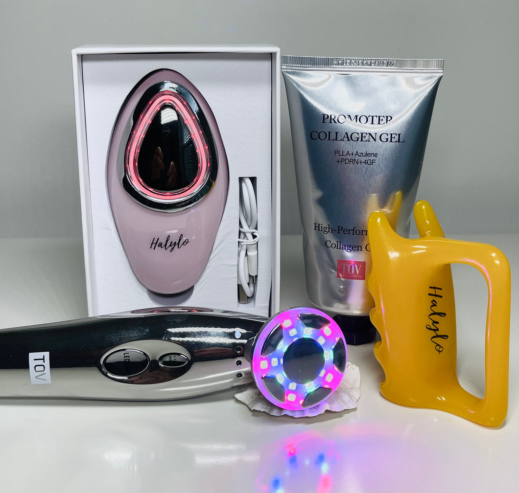Time Master Pro LED with Free Face Massager and Microcurrent Brush - European Beauty by B