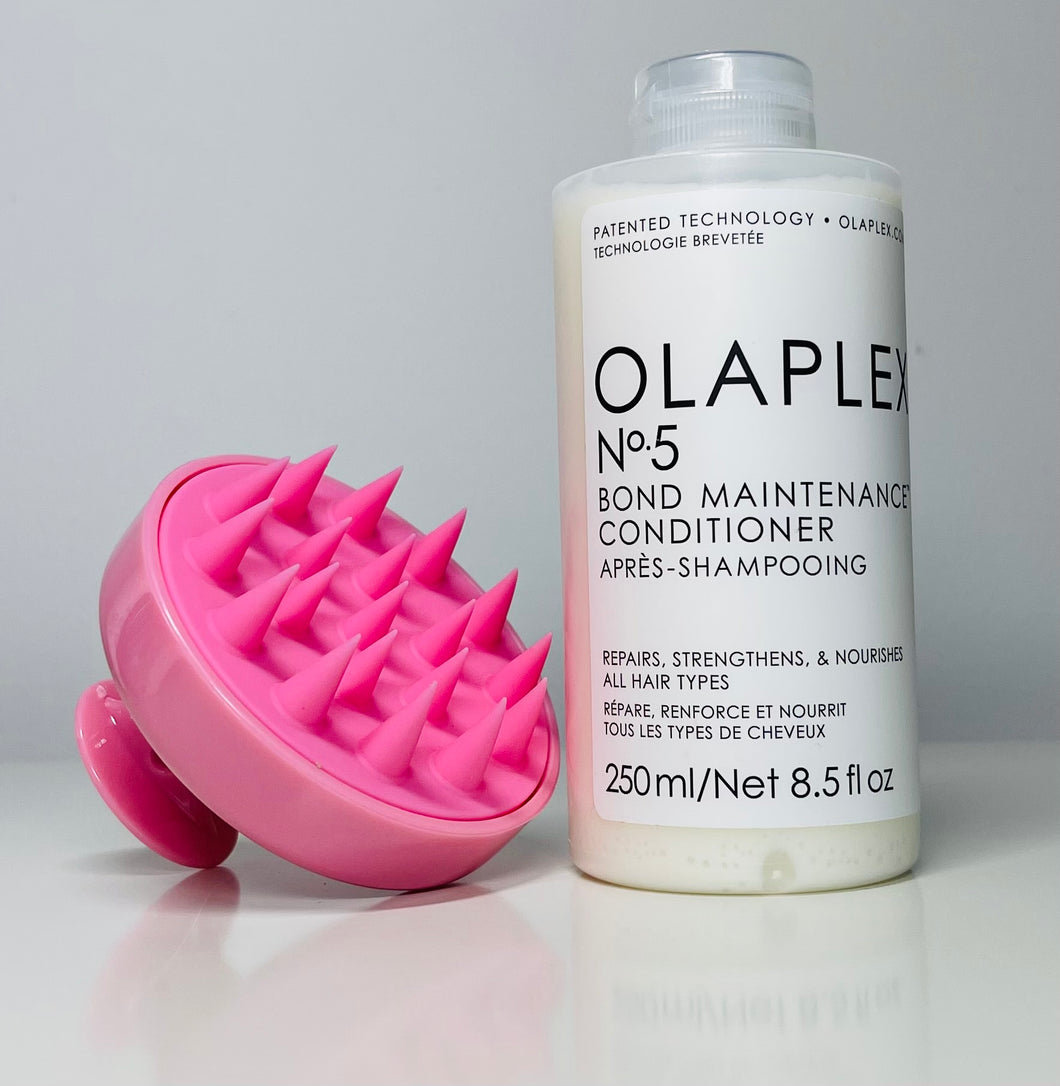Olaplex No.5 Bond Maintenance Conditioner 250 ml with scalp and hair brush - European Beauty by B
