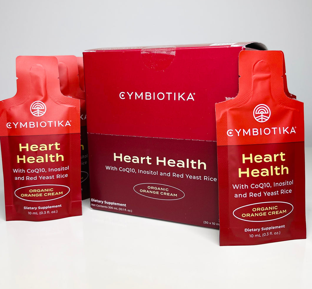 Cymbiotika Heart Health With CoQ10, Inositol and Red Yeast Rice