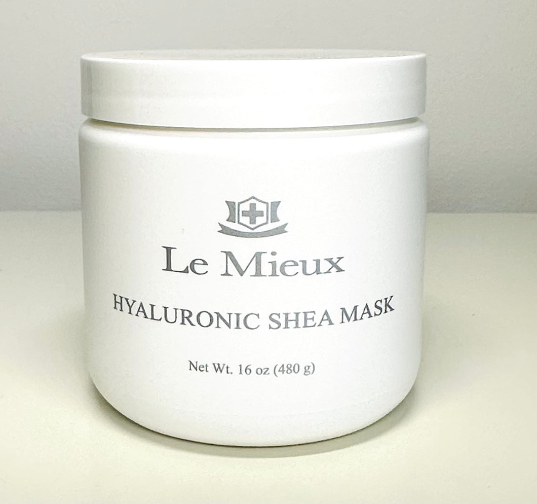 Le Mieux Hyaluronic Shea Mask - Hydrating Cream Mask 16 oz
