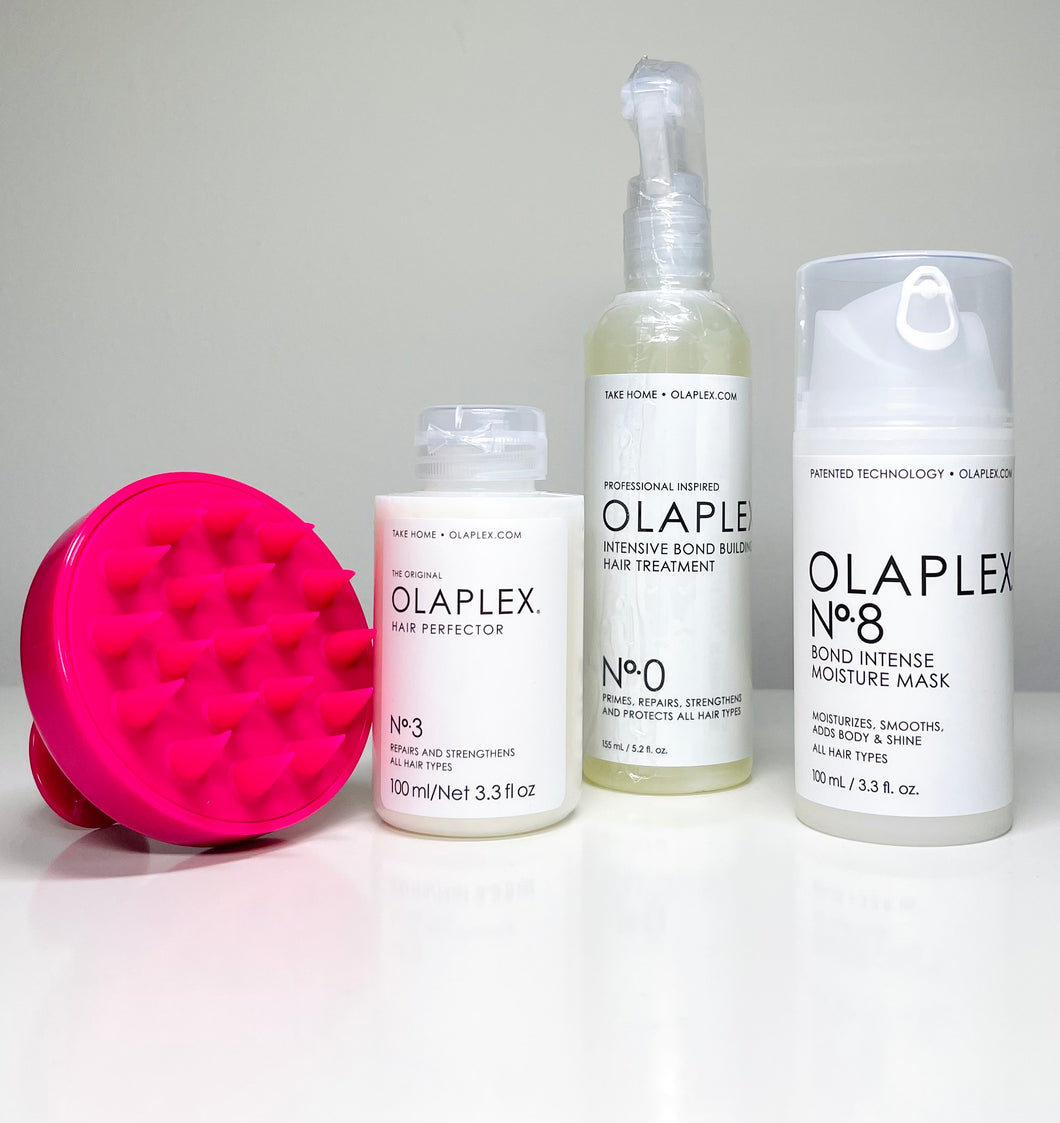 Olaplex The Bond Treatment System , Nº.3 Hair Perfector, Nº.8 Bond Intense Moisture Mask, Nº.0 Intensive Bond - European Beauty by B