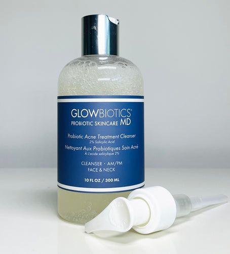 Glowbiotics Probiotic Acne Treatment Cleanser 10 oz - European Beauty by B