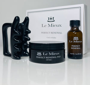 Le Mieux Swipe and Glow Perfect Renewal With free fascia face massager - European Beauty by B