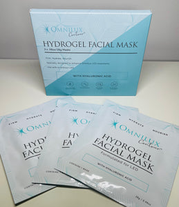 Omnilux Hydrogel Face Mask With Hyaluronic Acid 3pack - European Beauty by B