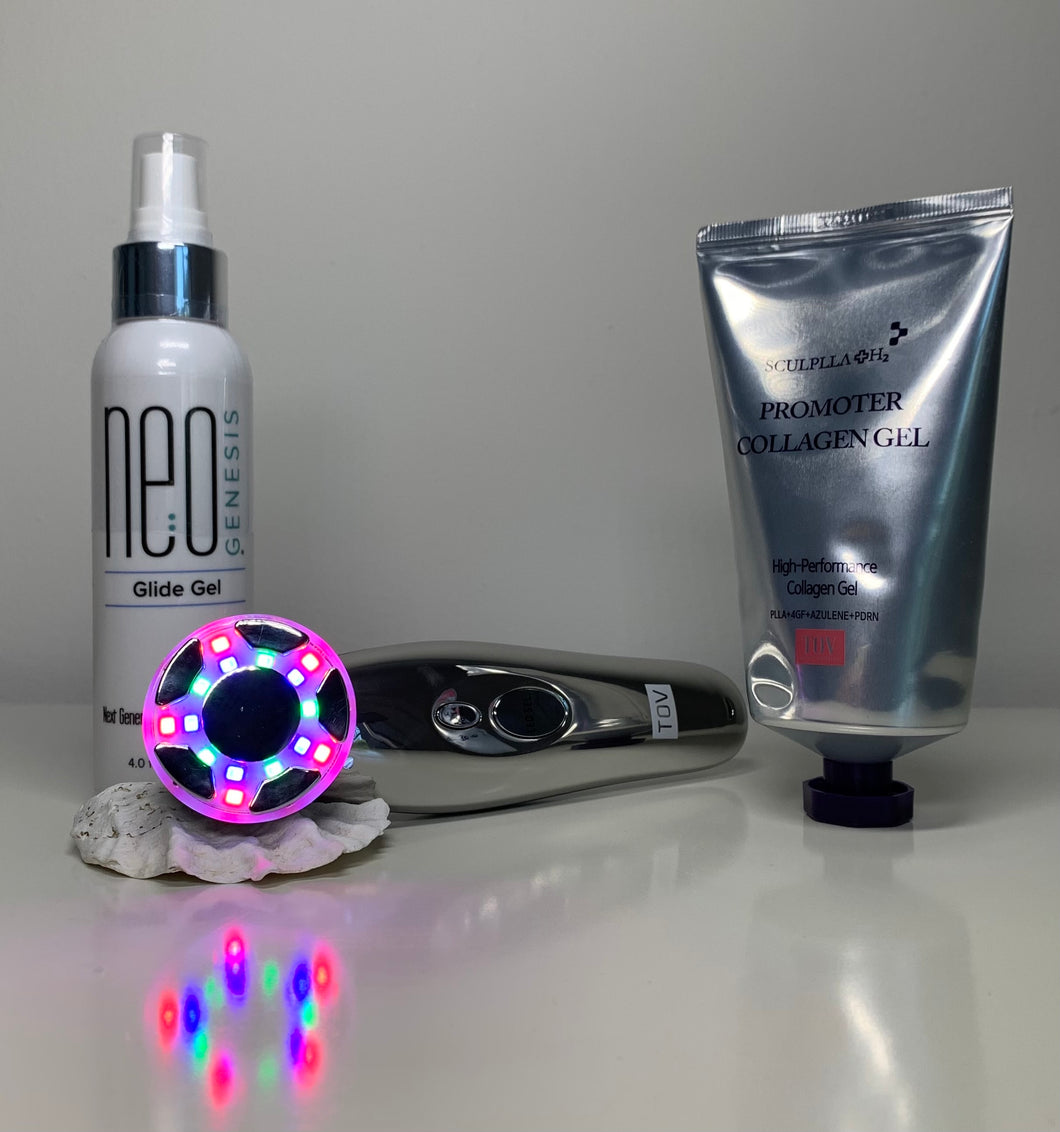 Time Master Pro LED with Collagen Gel and Neo Genesis Glide Gel 120 ml - European Beauty by B
