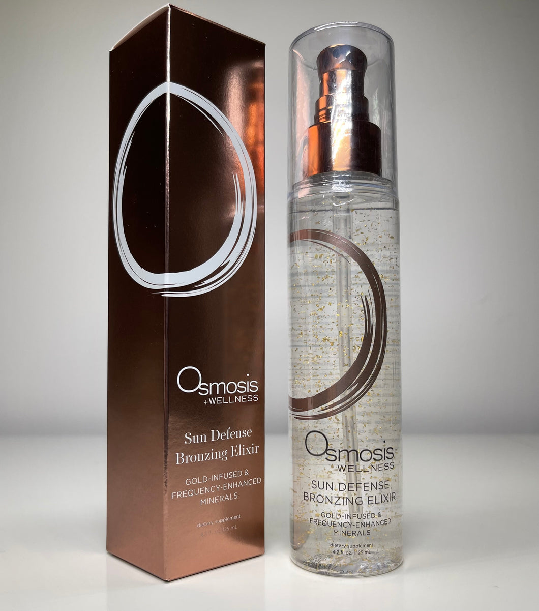 Osmosis Sun Defense Bronzing Elixir Gold Infused & Frequency Enhanced Minerals - European Beauty by B
