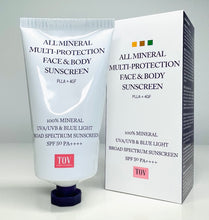 Load image into Gallery viewer, TOV All Mineral Multi-Protection Face &amp; Body Sunscreen 150ml - European Beauty by B