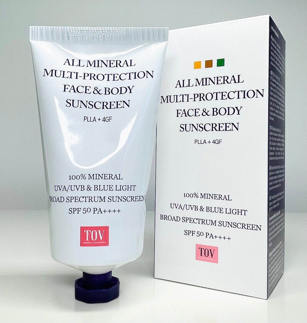 TOV All Mineral Multi-Protection Face & Body Sunscreen 150ml - European Beauty by B