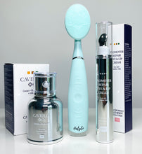 Load image into Gallery viewer, Caviplla O2 Caviar Multi Serum 30ml with Sculplla Eye Cream and Face Sonic Brush - European Beauty by B