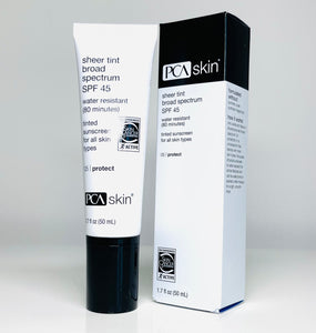 PCA Skin Sheer Tint Broad Spectrum SPF 45 1.7 fl - European Beauty by B