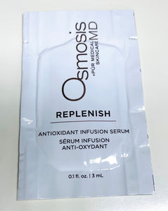 Osmosis MD Replenish Antioxidant Infusion Serum 12 SAMPLE PACKETS