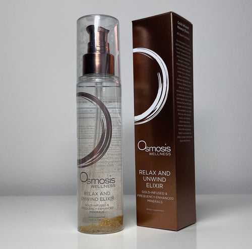 Osmosis Relax & Unwind Elixir Gold Infused & Frequency Enhanced Minerals - European Beauty by B