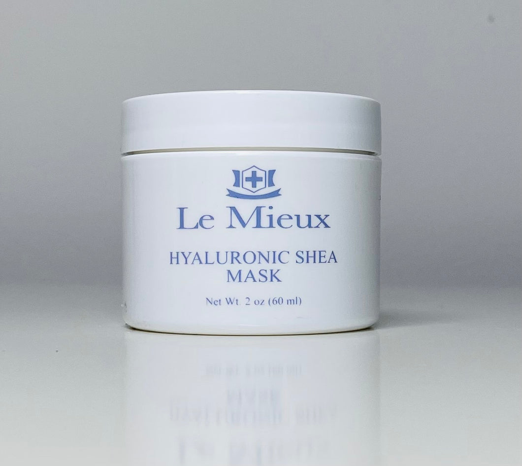 Le Mieux Hyaluronic Shea Mask - Hydrating Cream Mask for Dry & Mature Skin with Shea Butter - European Beauty by B
