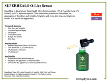 Cargar imagen en el visor de la galería, Phyto-C Skin Care Superheal™ O-Live Serum 30ml - European Beauty by B
