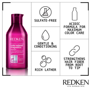 Redken Color Extend Magnetics Shampoo For Color-Treated Hair - European Beauty by B